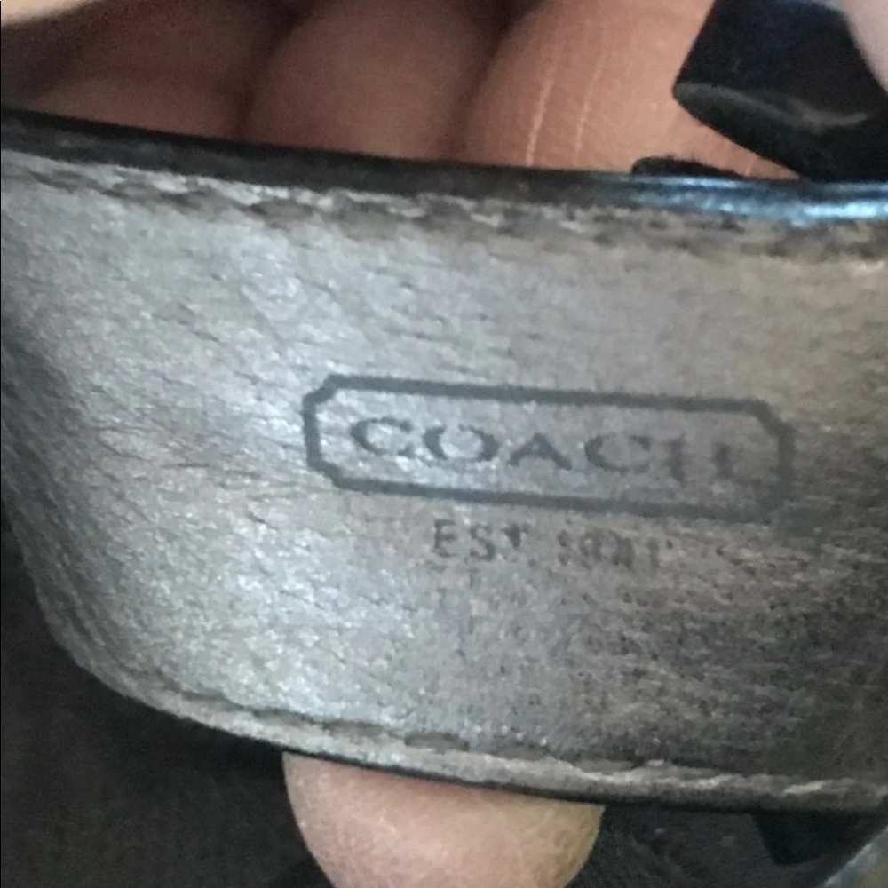 Coach Black Slippers - Picture 4 of 6
